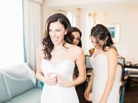 bride getting ready